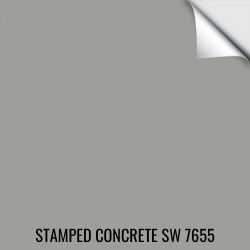stamped concrete sw 7655