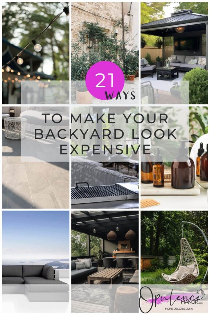 ways to make your backyard patio look more expensive