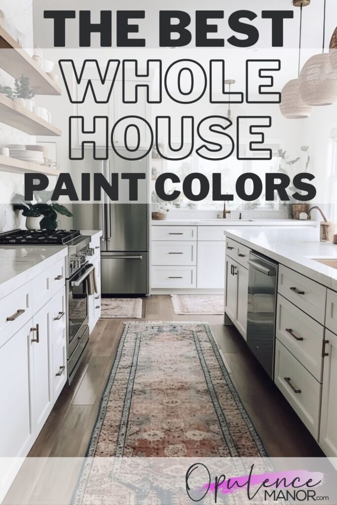 the best whole house paint colors in 2023